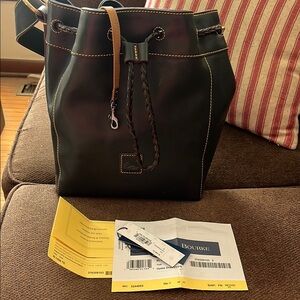 Dooney & Bourke Hattie Drawstring bag - Teal